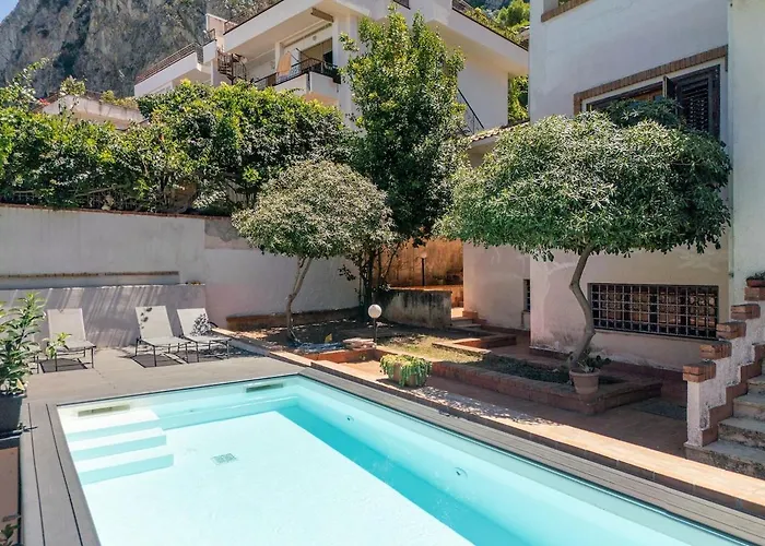 Villa Luminhouse Addaura Pool
